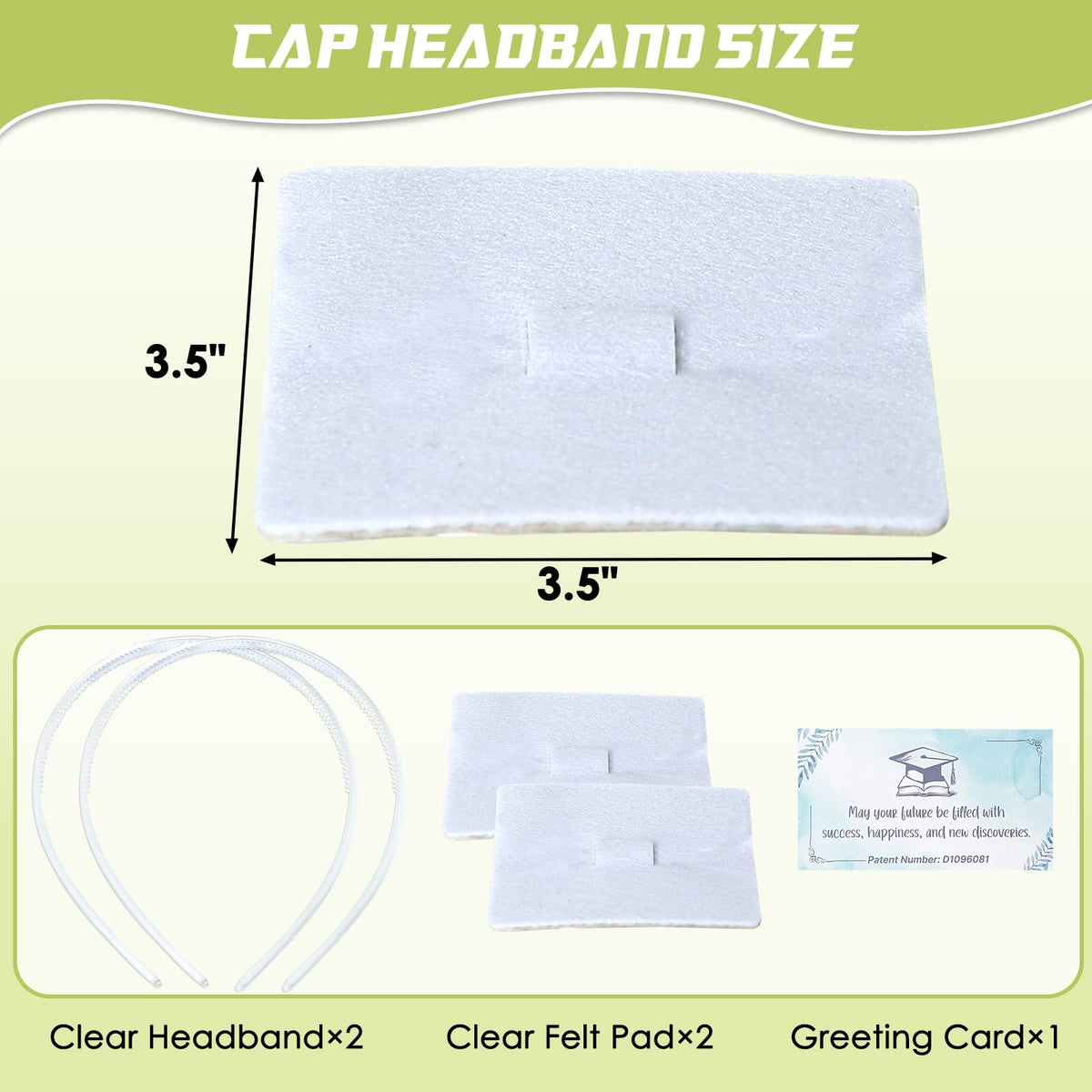Franimo black band detail with felt pad visible for strong adhesion and no-residue benefit