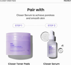 FRANKLY pads on nightstand showing easy nightly routine hydration benefit