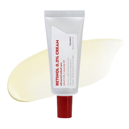 FRANKLY front jar showing clean packaging and easy application benefit