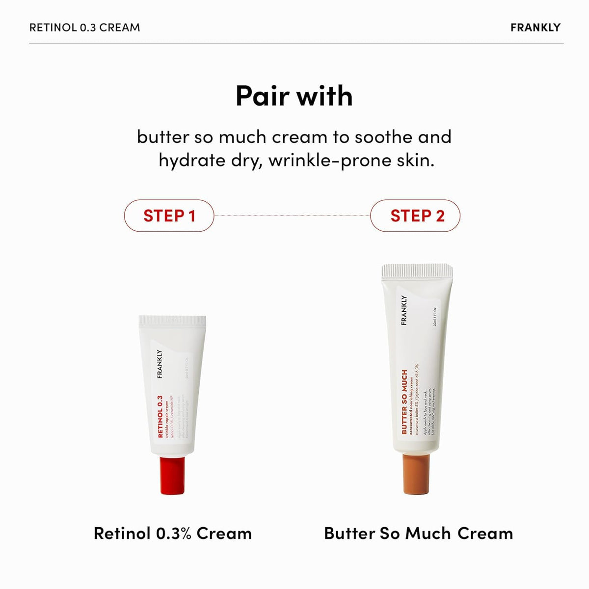 FRANKLY ginseng root and ceramide icon illustrating natural and barrier support
