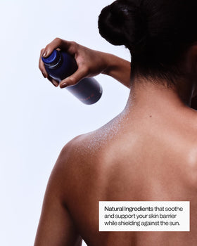 Freaks of Nature Solar Shield close-up of lotion texture highlighting non-greasy, fast-absorbing finish for comfortable wear