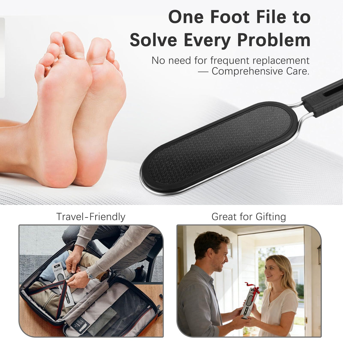 FREATECH ergonomic handle gripped comfortably for controlled use