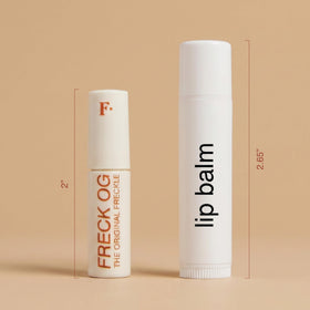 Freck Beauty applied on skin close-up showing natural sun-kissed effect