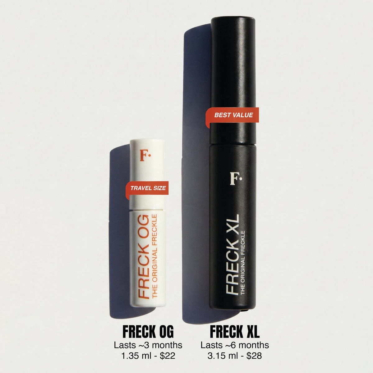 Freck Beauty pigment swatch texture illustrating buildable color payoff