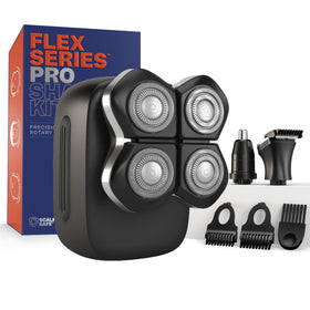 Freebird FlexSeries Pro front view showing ergonomic handle and power button for comfortable grip