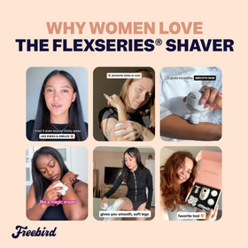 Freebird FlexSeries held in hand to show size and steady control