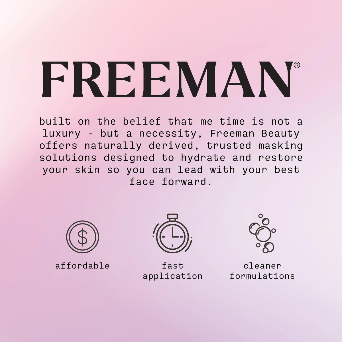 Freeman tube on bathroom shelf lifestyle shot showing routine-friendly design and storage