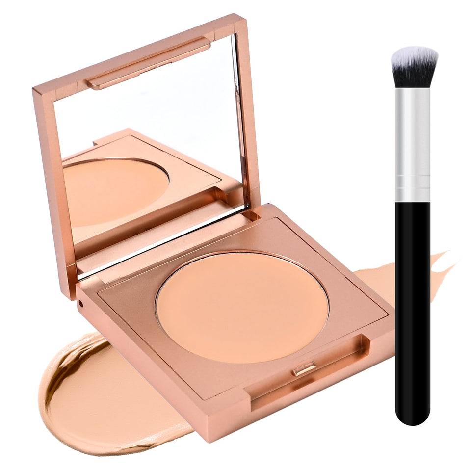 FREEORR front packaging showing compact tube and brush for precise concealing benefit