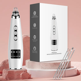 FREESHOW device in use on nose showing controlled suction for clearer pores