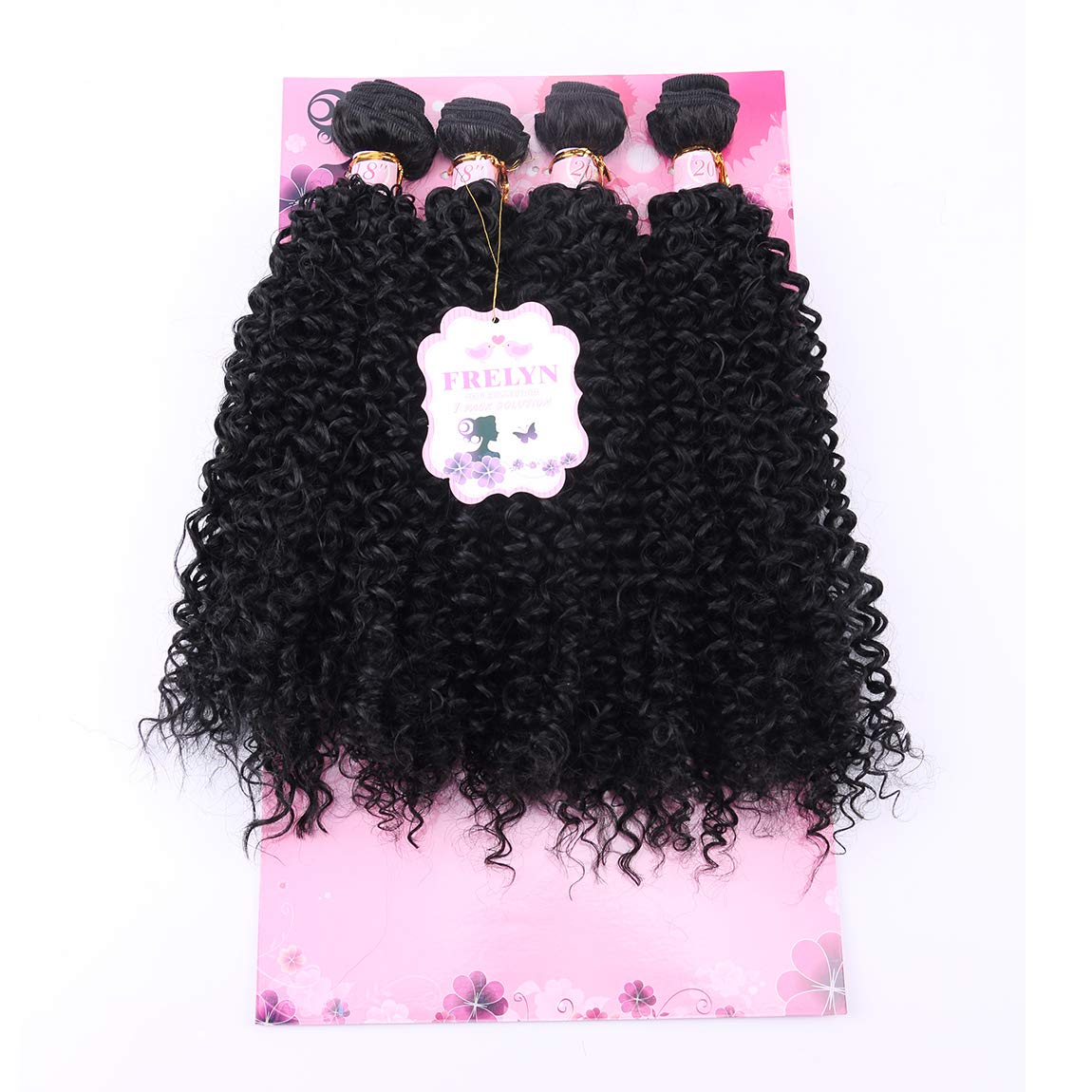 FRELYN bundles on satin pillow suggesting protective nightly care and reduced frizz