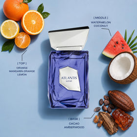 French Avenue Atlantis boxed packaging highlighting brand and premium presentation