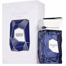 French Avenue Atlantis bottle front view showing elegant design and freshness