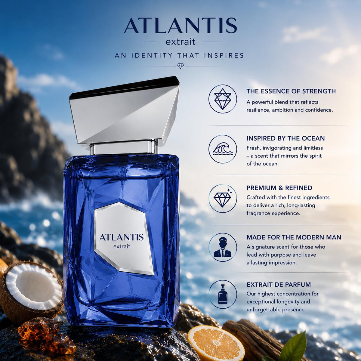 French Avenue Atlantis lifestyle on beach at dusk suggesting wearable sophistication