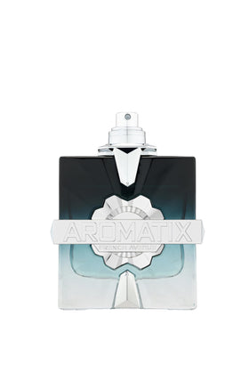 French Avenue fragrance poured beside ruler showing 100ml scale and volume clarity