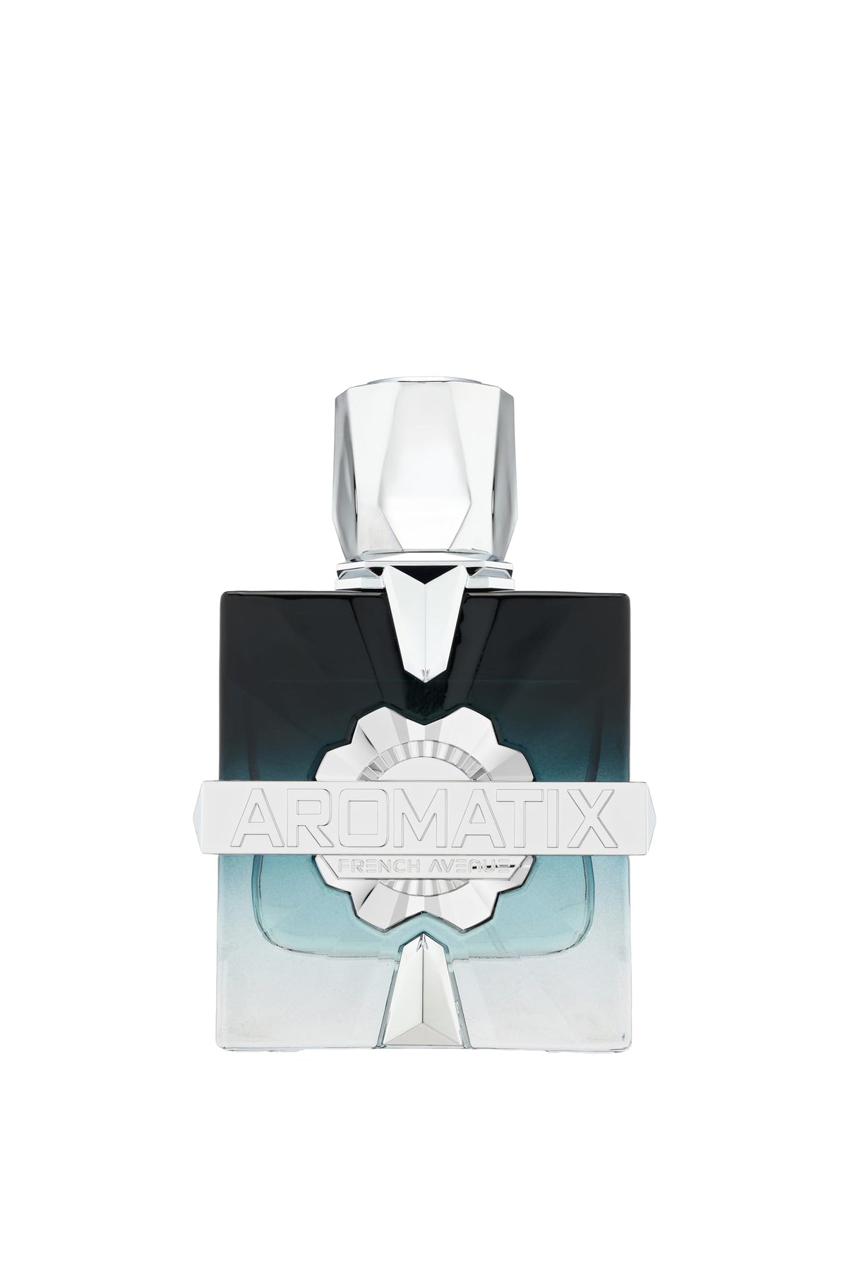 French Avenue front bottle view showing elegant geometric design and premium appeal