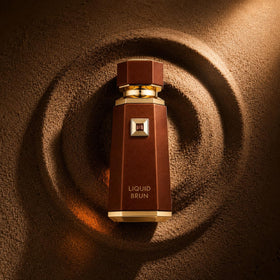 French Avenue Liquid Brun side label detail highlighting concentration and product information for clarity