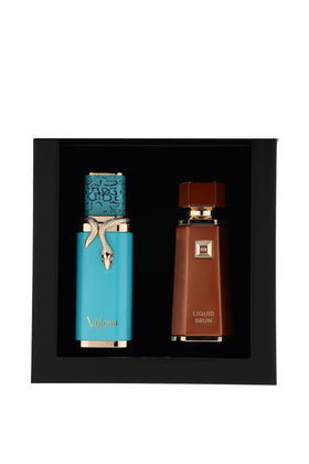 French Avenue open packaging displaying both 100ml bottles neatly presented, gift-ready benefit