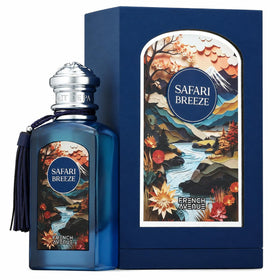 French Avenue bottle front view showing elegant design and long-lasting scent benefit
