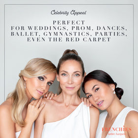 Frenchies pins holding a bridal updo for event-ready, durable styling benefit