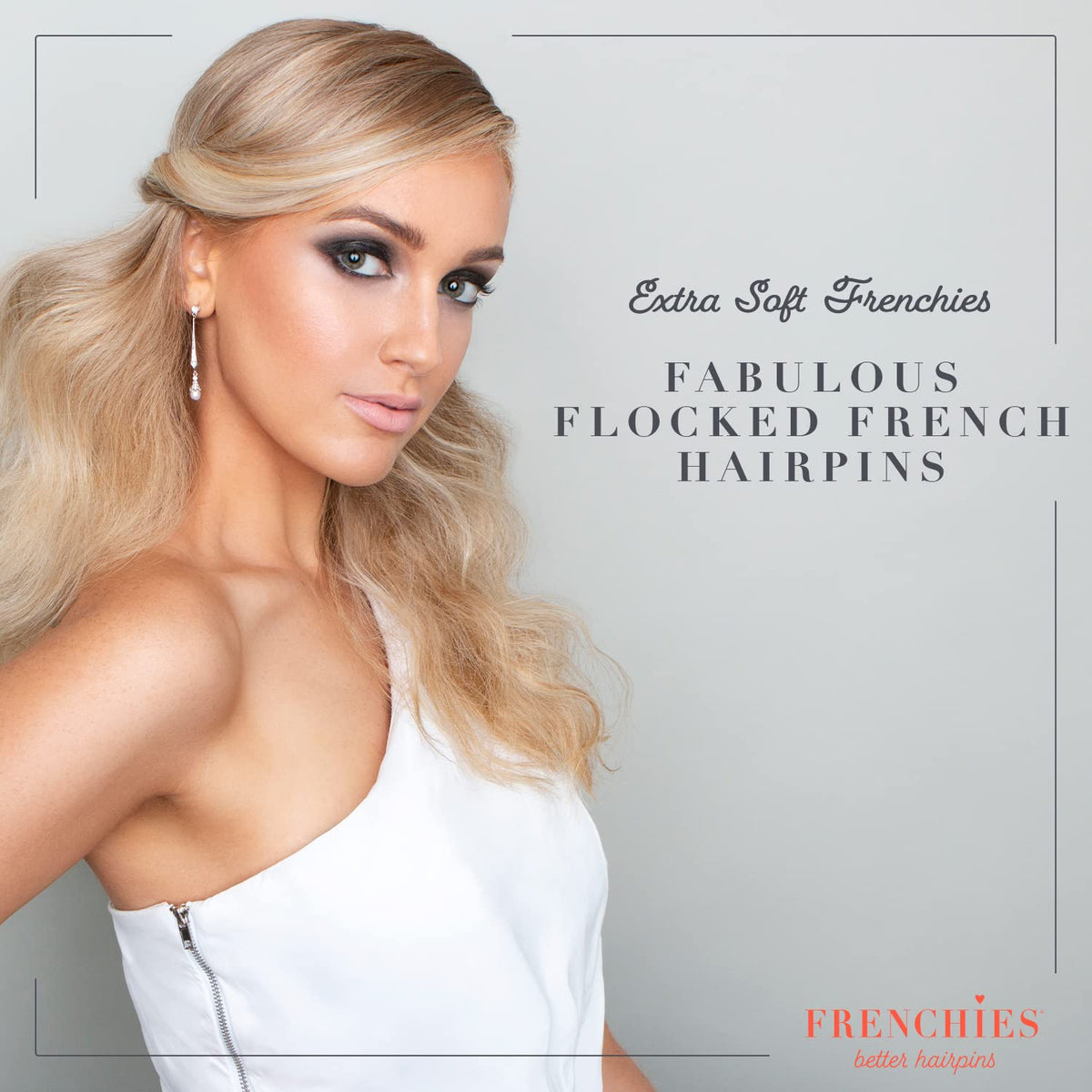Frenchies rounded tip detail preventing scalp poking and snagging