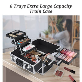 FRENESSA case held by hand to show 11.8-inch scale and travel-friendly size