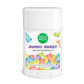 Fresh Monster front packaging showing gummy burst scent and kid-friendly design