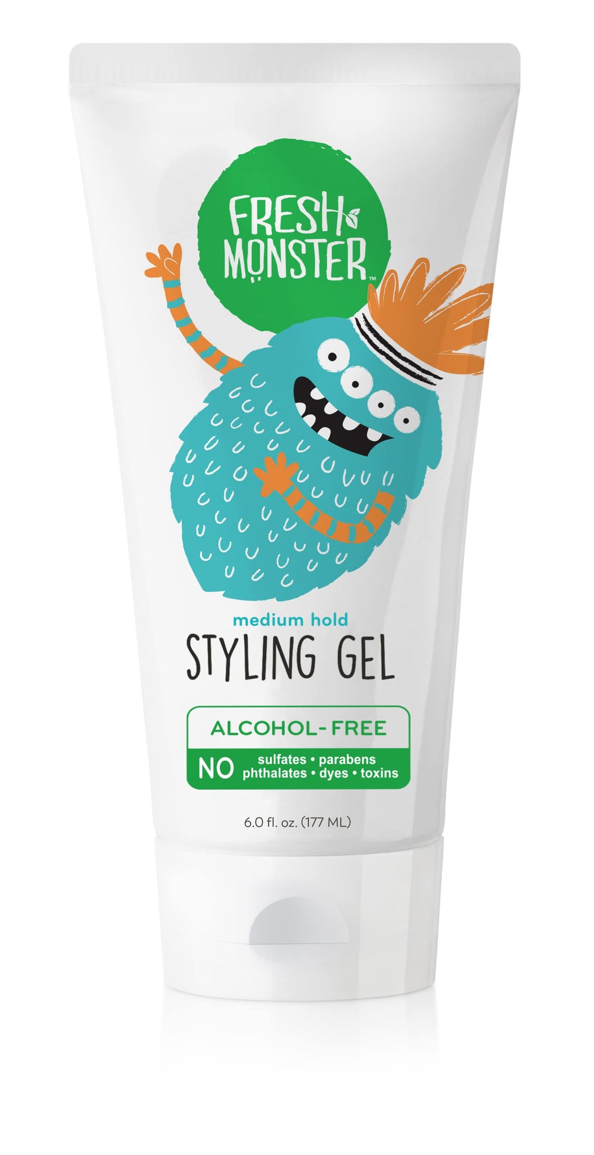 Fresh Monster front packaging showing 6oz tube and child-friendly design benefits