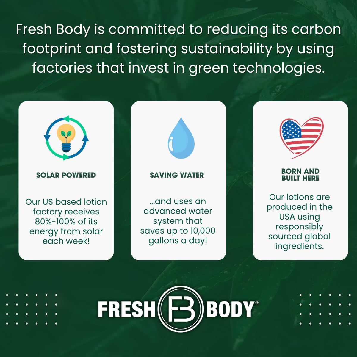 Fresh Body FB three-pack stacked to show quantity and value
