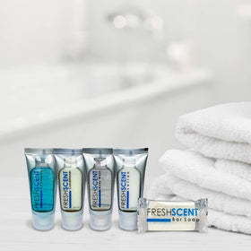 Freshscent bar included in a donation kit supporting hygiene outreach