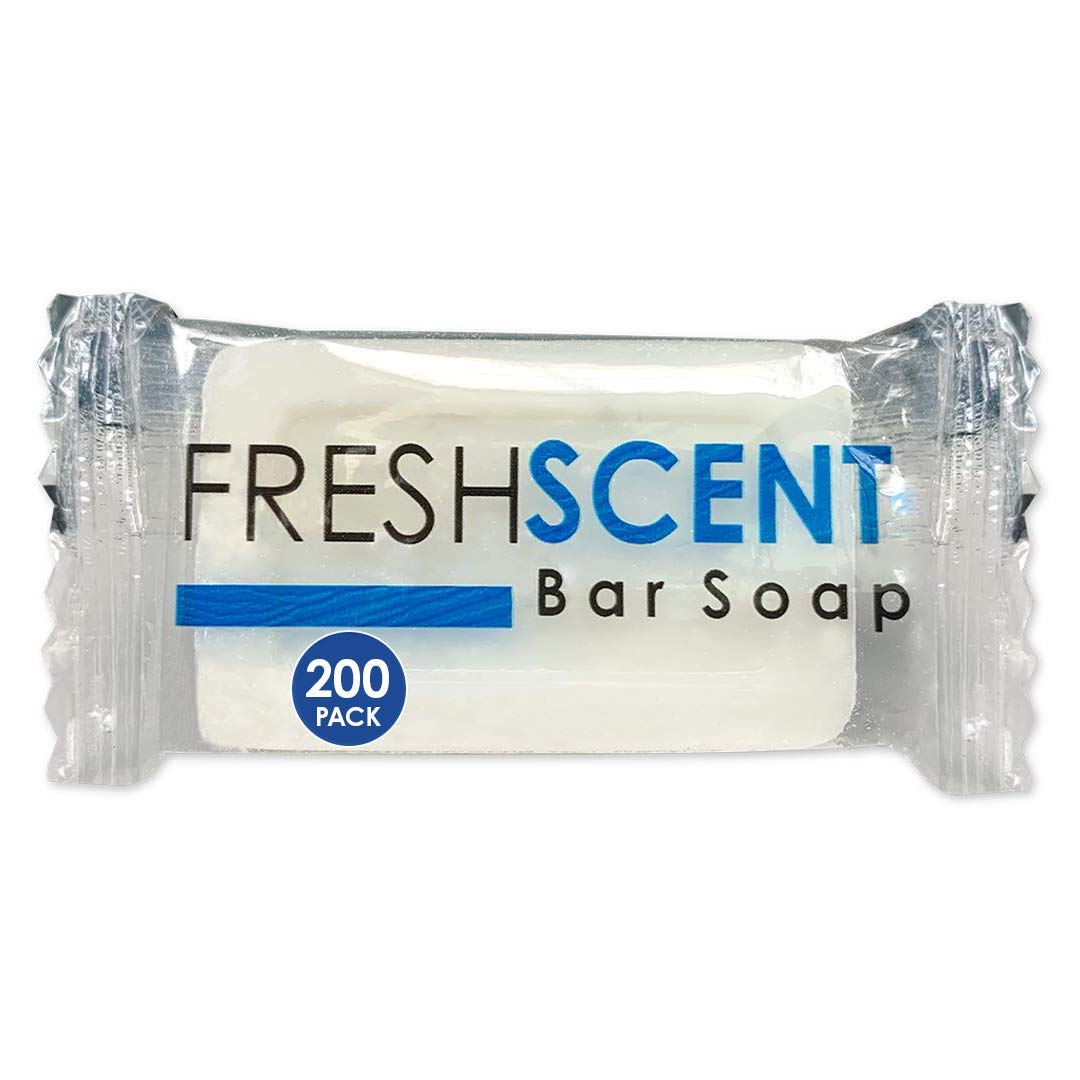 Freshscent front packaging showing 200-count box and branding benefits