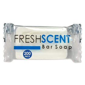 Freshscent front packaging showing 200-count box and branding benefits