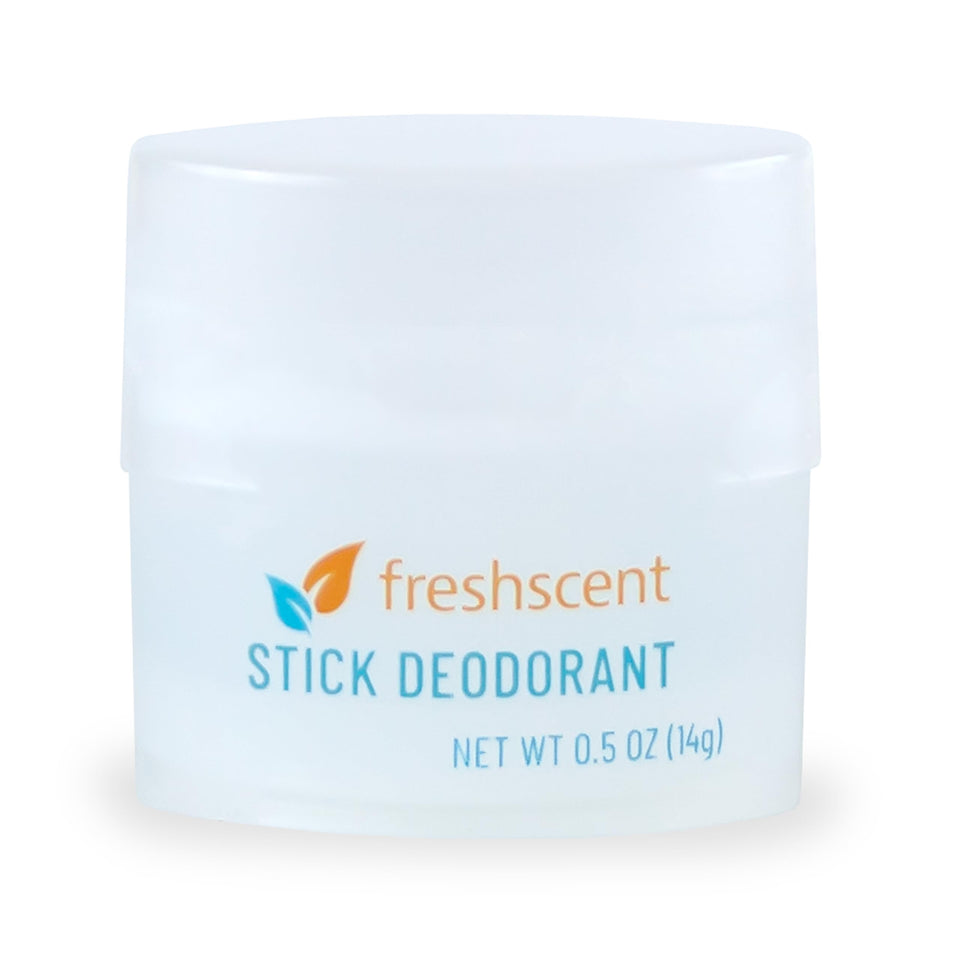 Freshscent front packaging showing 144-pack and travel benefits