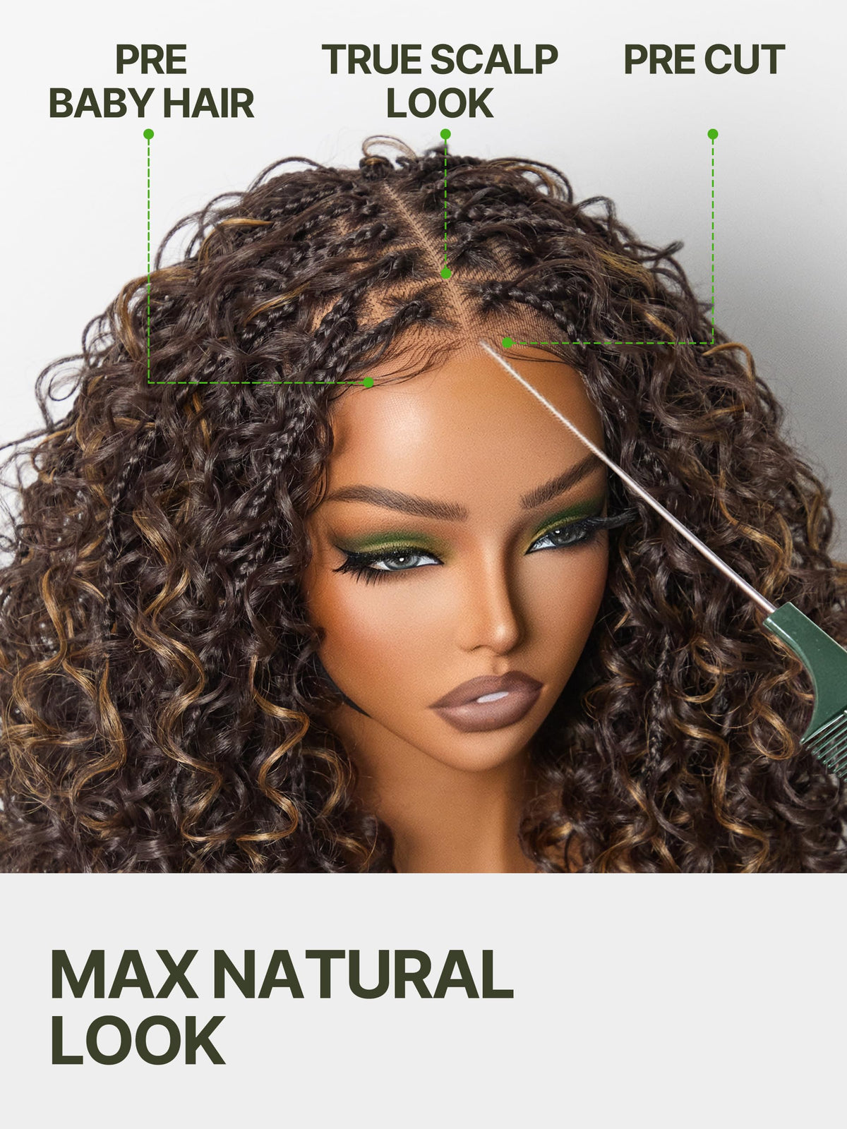 Frodio highlight brown color detail showing warm tones and dimension