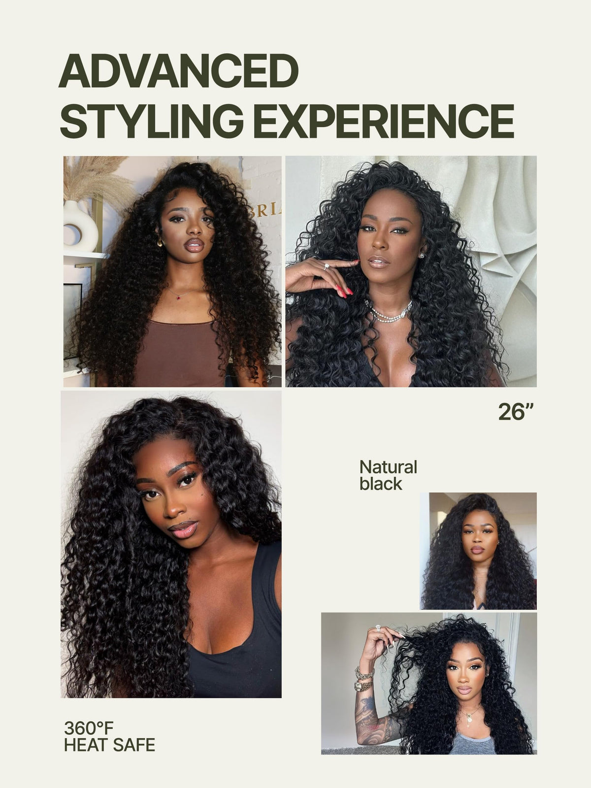 Frodio boxed packaging ready-to-wear wig for travel and storage