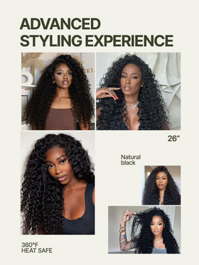 Frodio boxed packaging ready-to-wear wig for travel and storage