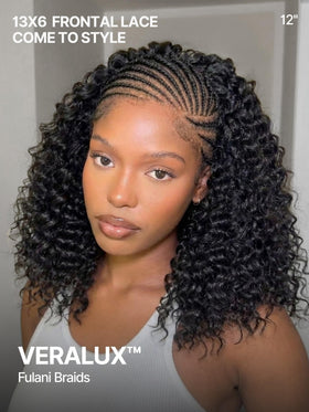 Frodio side profile highlighting cornrow braid detail and realistic texture