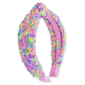 FROG SAC front packaging showing rainbow sequin headband and playful design