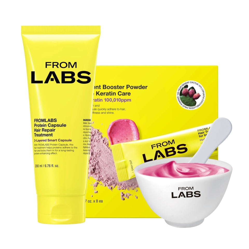 FROMLABS front packaging duo showing two repair treatment jars for convenience