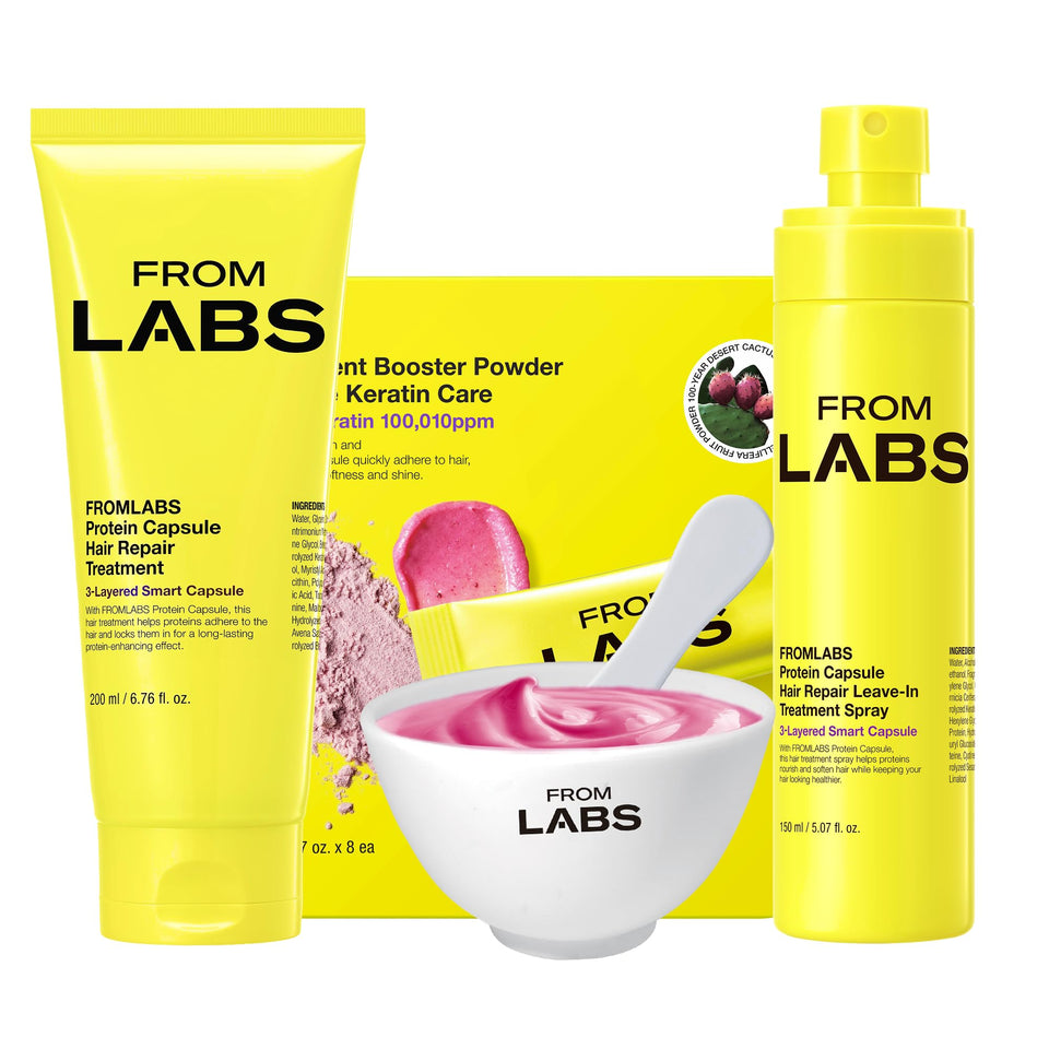 FROMLABS front packaging trio showing kit and benefits