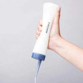 Fromm close-up of precision tip demonstrating sectioning and controllable product flow