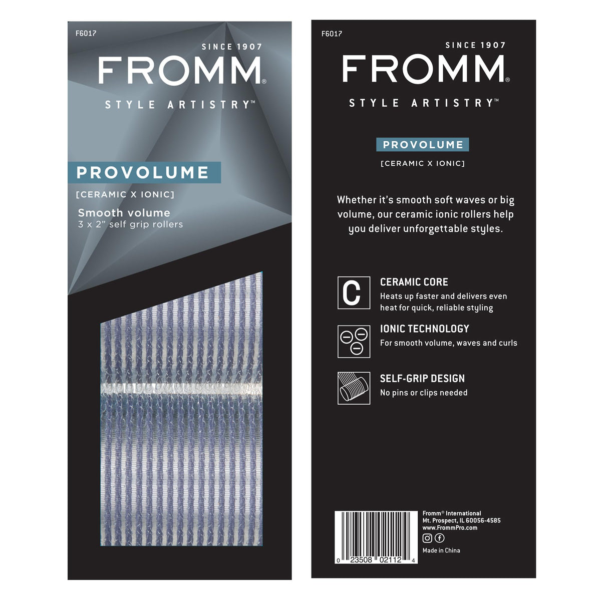 Fromm product label and instructions close-up illustrating professional guidance