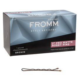 Fromm front packaging matte bronze box with 600 pins for salons