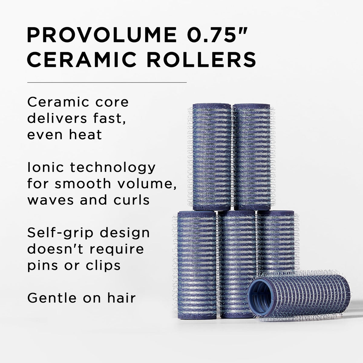 Fromm ProVolume ceramic core close-up illustrating even heat distribution and reduced frizz