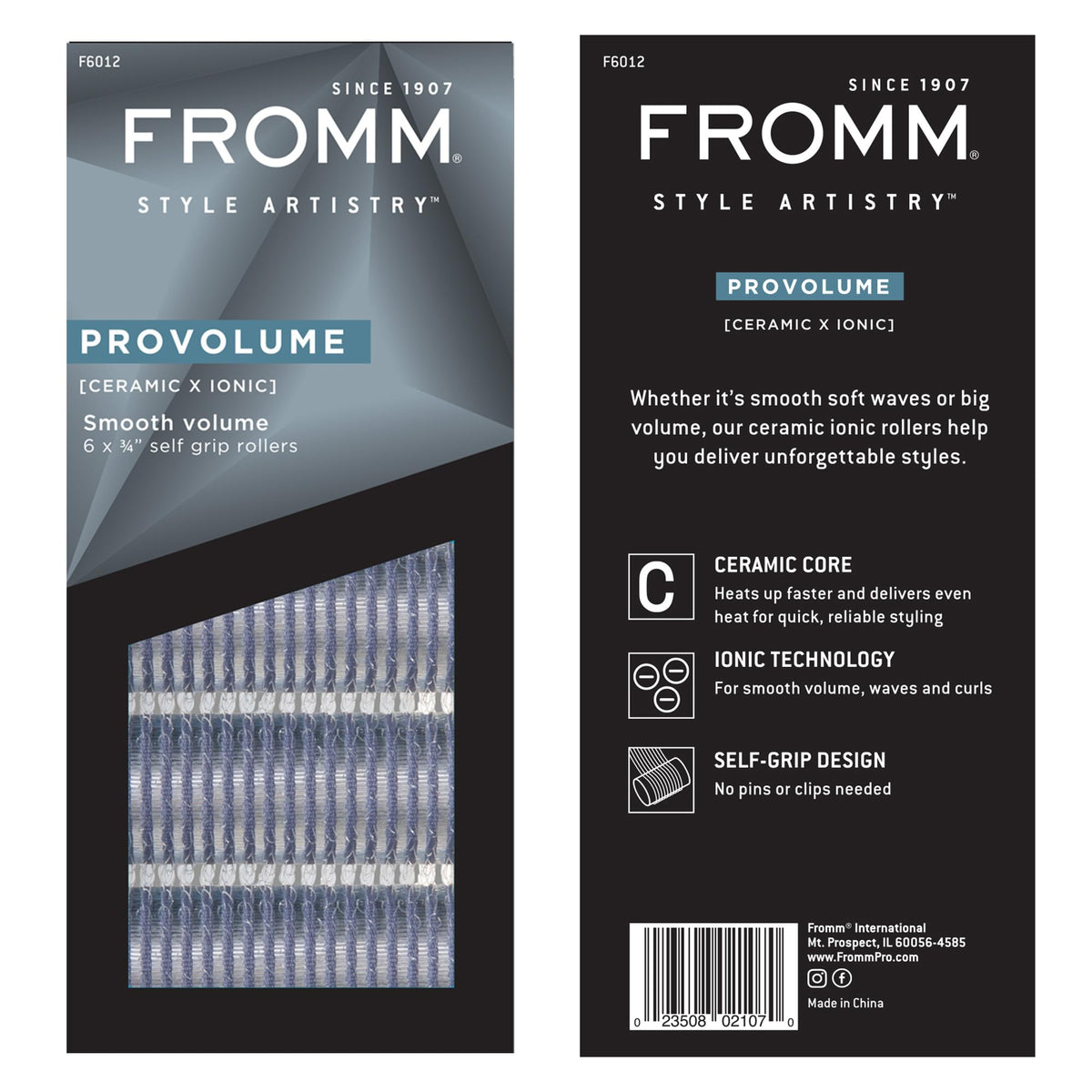 Fromm ProVolume stylist kit lifestyle scene showing professional tools for versatile styling