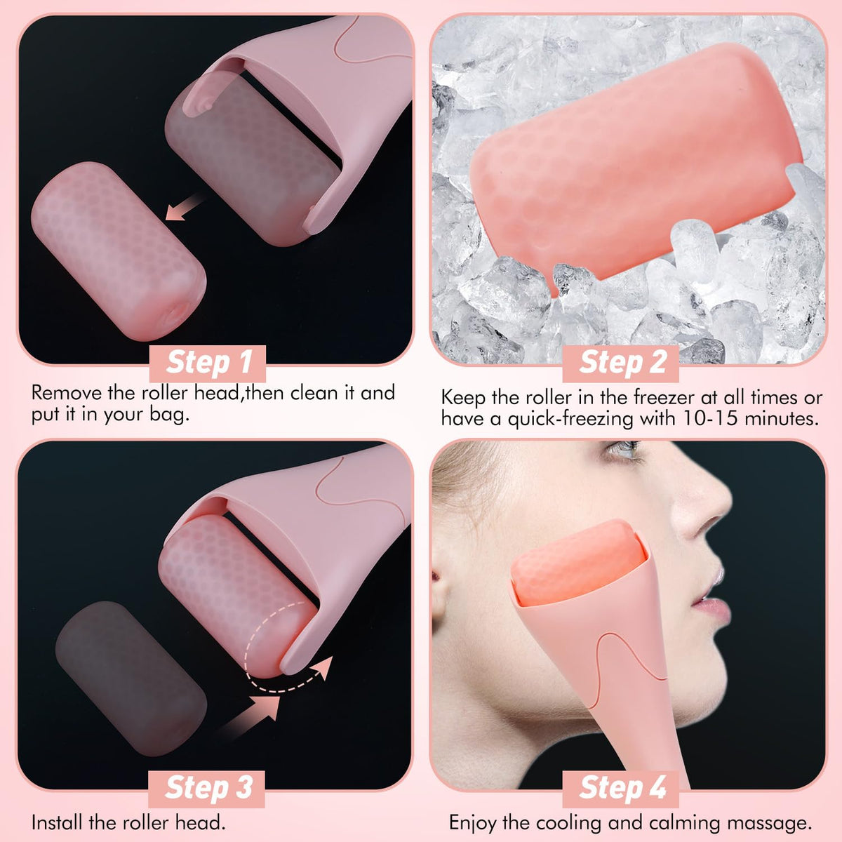 Fronnor packaging and contents displayed for a ready-to-gift at-home spa tool