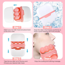 Fronnor roller with serum demonstrating enhanced absorption and glow