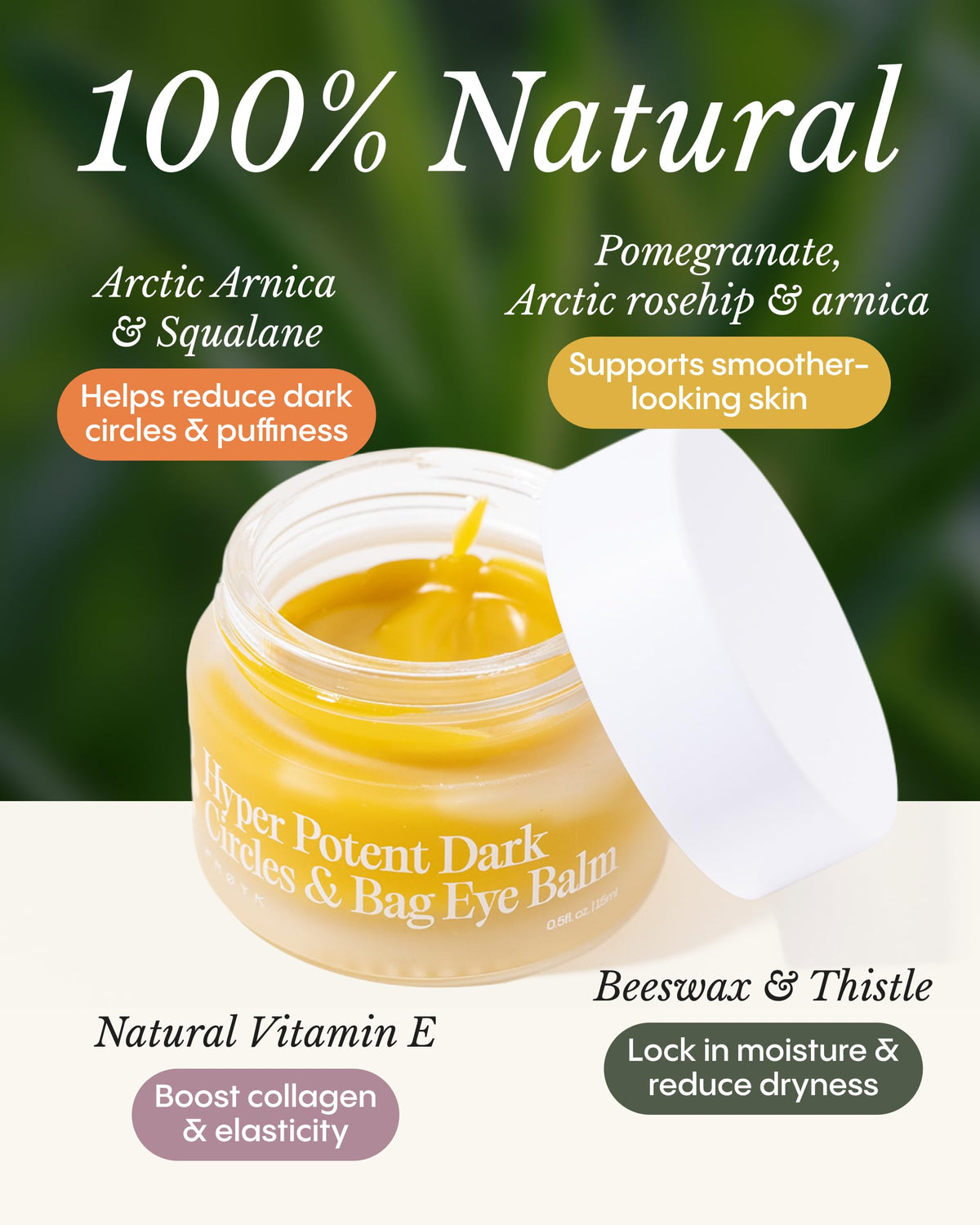 FRØYA beeswax ingredient detail highlighting occlusive hydration benefit