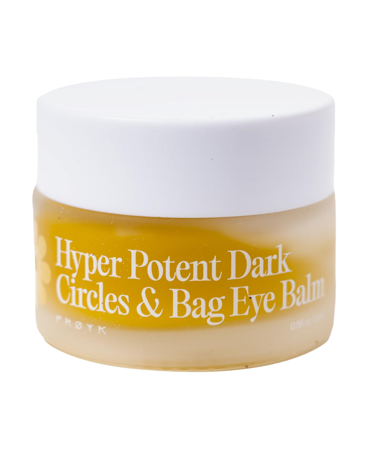 FRØYA jar front view showing compact 15ml balm, helpful for travel