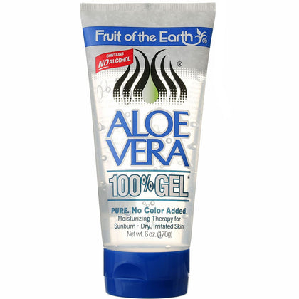 Fruit of the Earth front packaging showing 6 oz tube and benefits