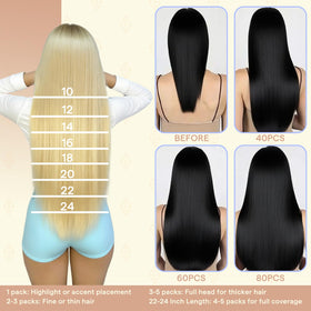 Fshine party-ready hairstyle using extensions displaying volume and seamless integration